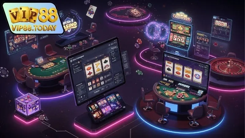 Khám phá không gian casino Vip88 đẳng cấp quốc tế